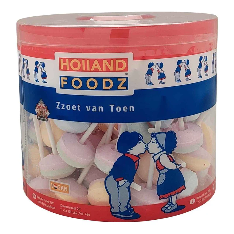 Holland Foodz Duo Lollies Silo (80 Stuks)