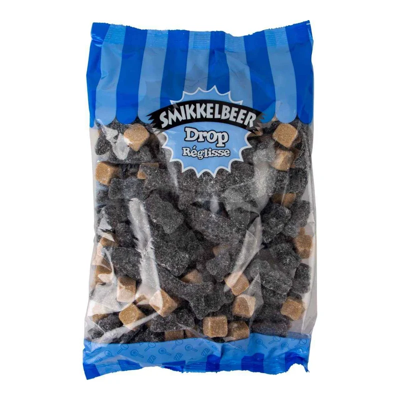 Smikkelbeer Gesuikerde dropmix (1 Kilo)