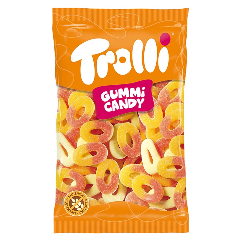 Trolli Perzikringen (1 Kilo)