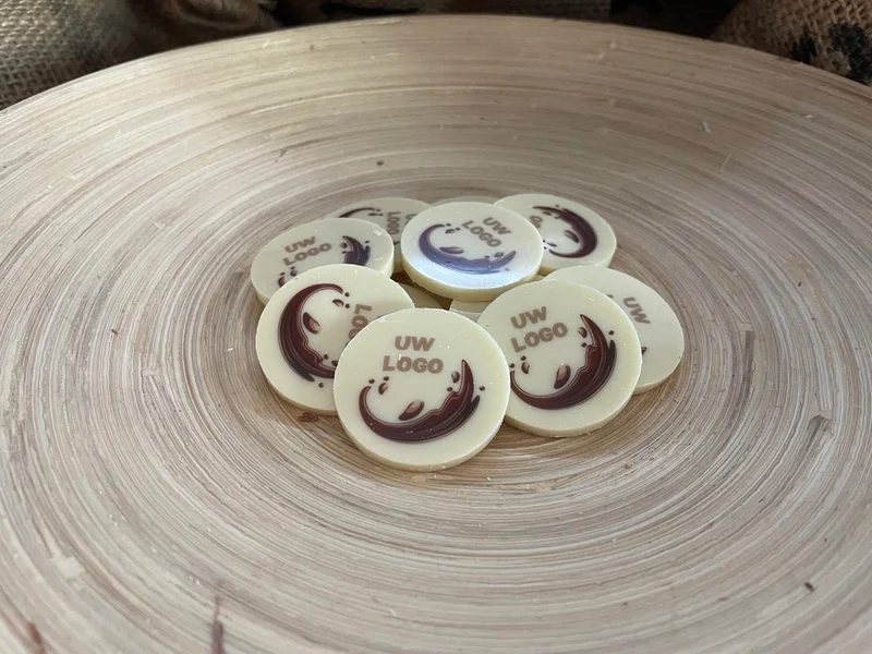 Logo galettes 48 mm (18 stuks)
