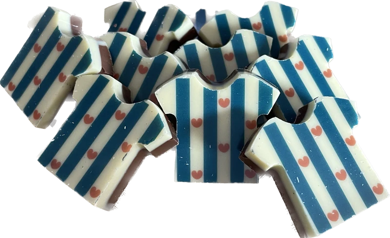 Chocolade voetbalshirt - FC Heerenveen 30st.