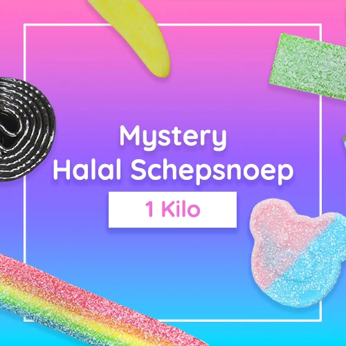 Mystery Halal Schepsnoep (1 Kilo)