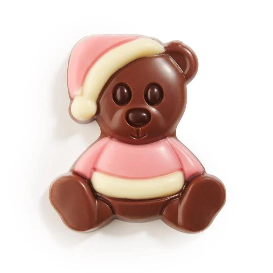 Roze Chocolade beertjes
