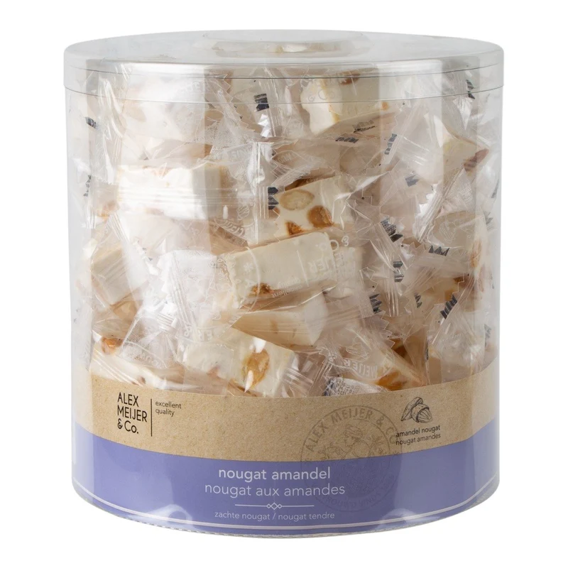 Alex Meijer Amandel Nougat Silo (700 Gram)