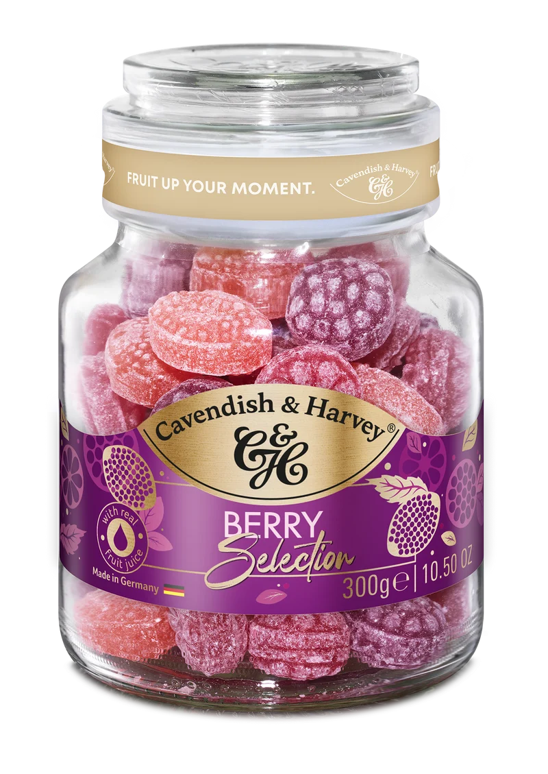Cavendish & Harvey Berry Selectie Jar 300 Gram
