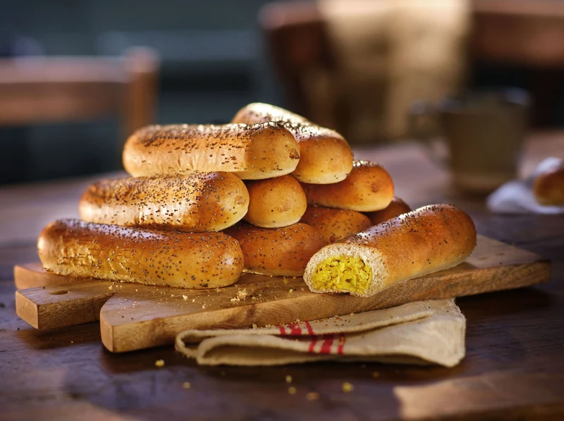 Vegetarische worstenbroodjes