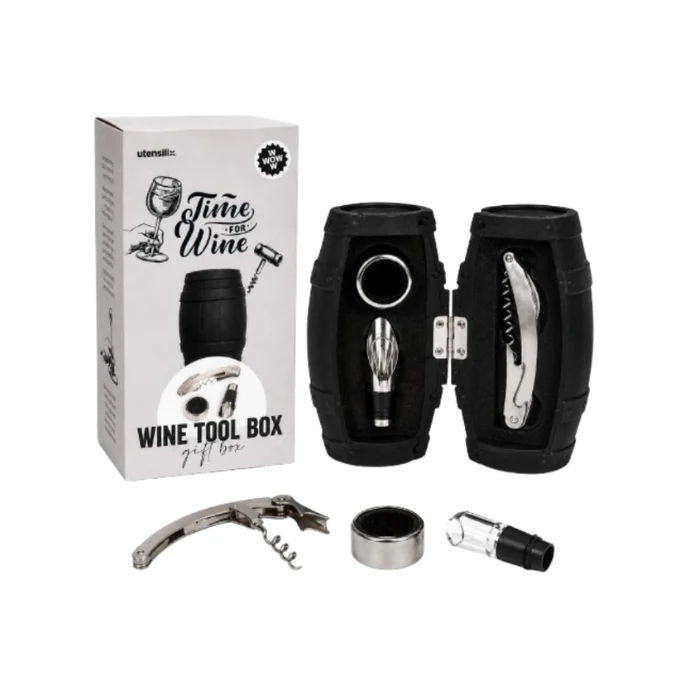 Wijn Accessoire Set Vat