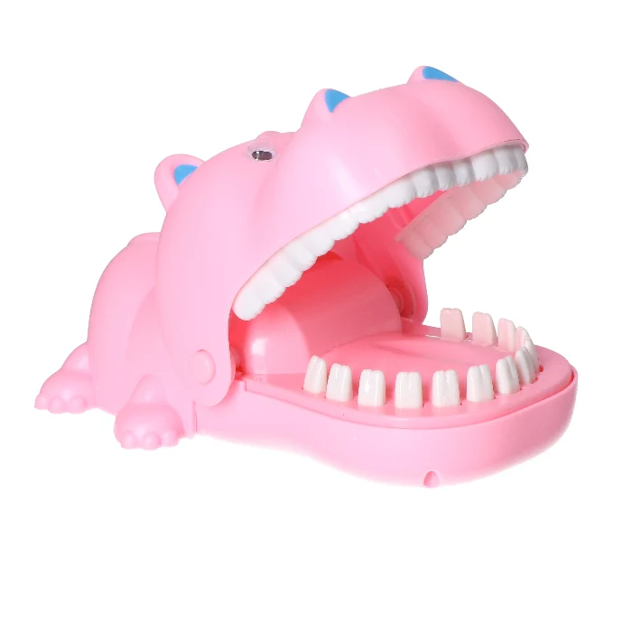 Spel bijtende hippo roze