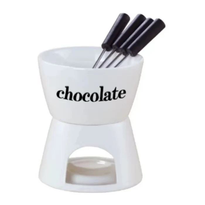 Chocolade fondue pan
