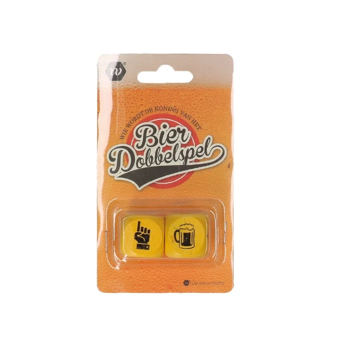 Dobbelspel bier 2 stuks