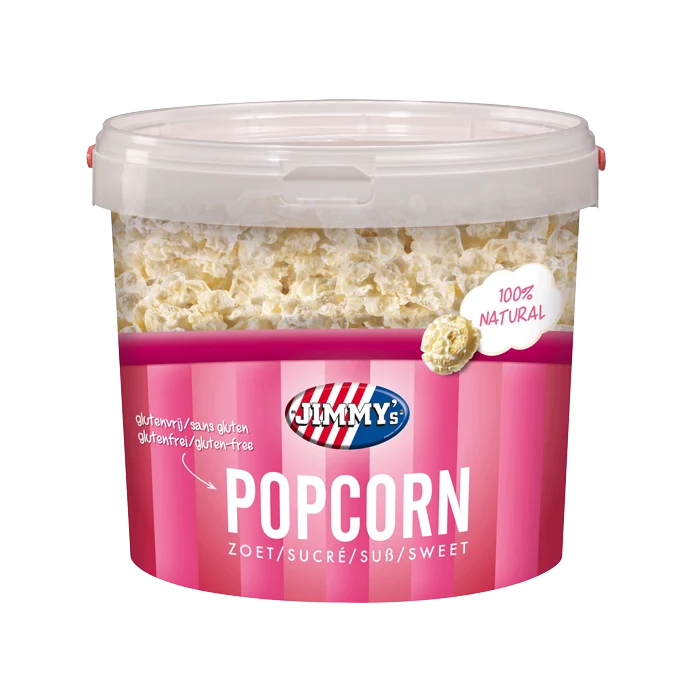 Jimmy's Popcorn Zoet (220 gram)