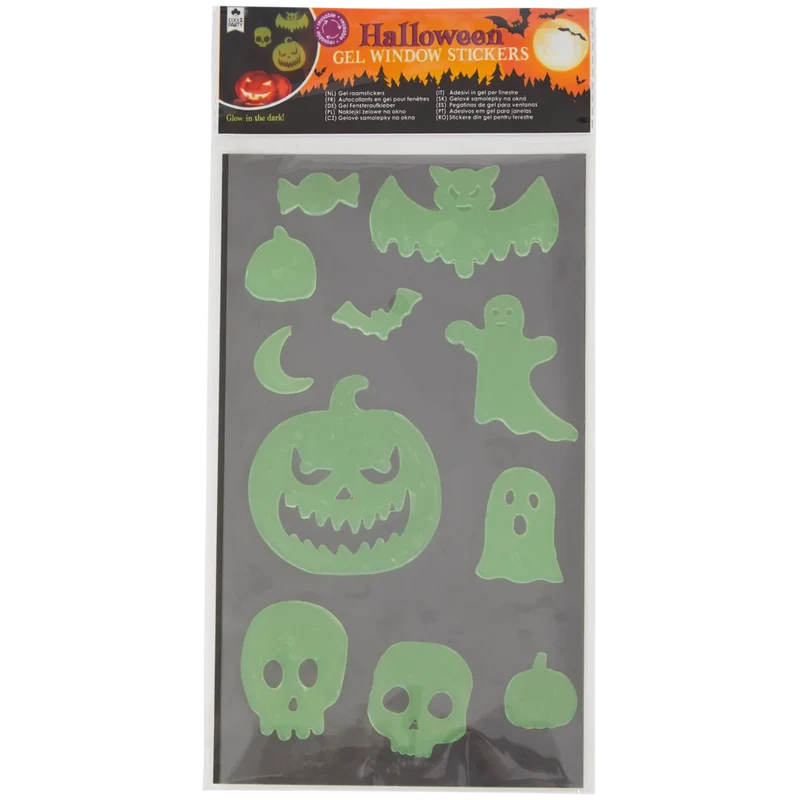 Halloween Glow Gel sticker