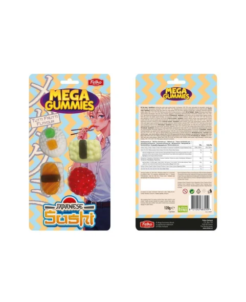 Mega Gummies Japanse Sushi