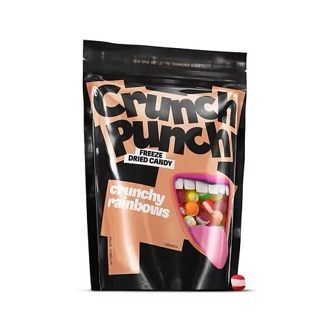 Freeze dried crunchy rainbow
