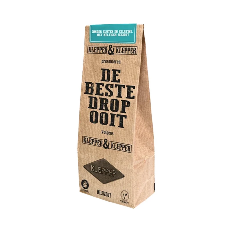 Klepper en Klepper Mildzout Zoute Drop