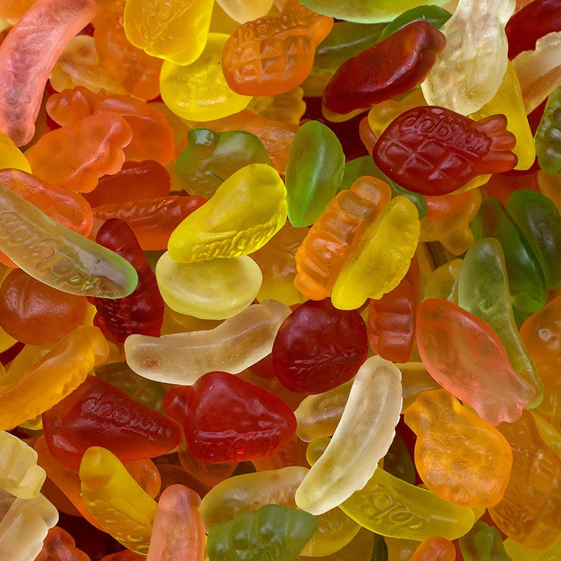 Suikervrije fruit snoep