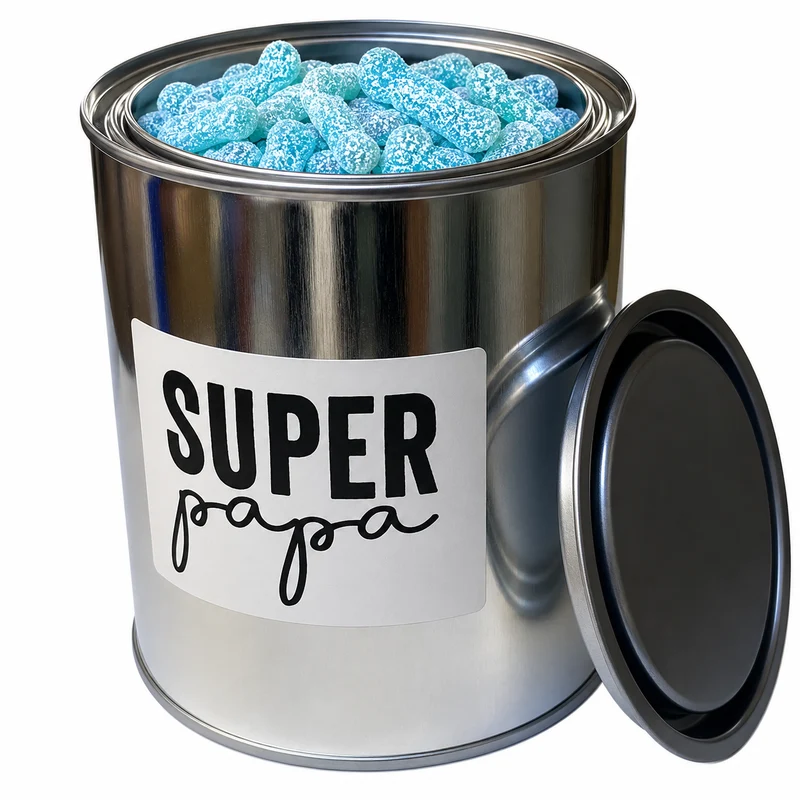 Vaderdag Cadeau Snoep Blauw