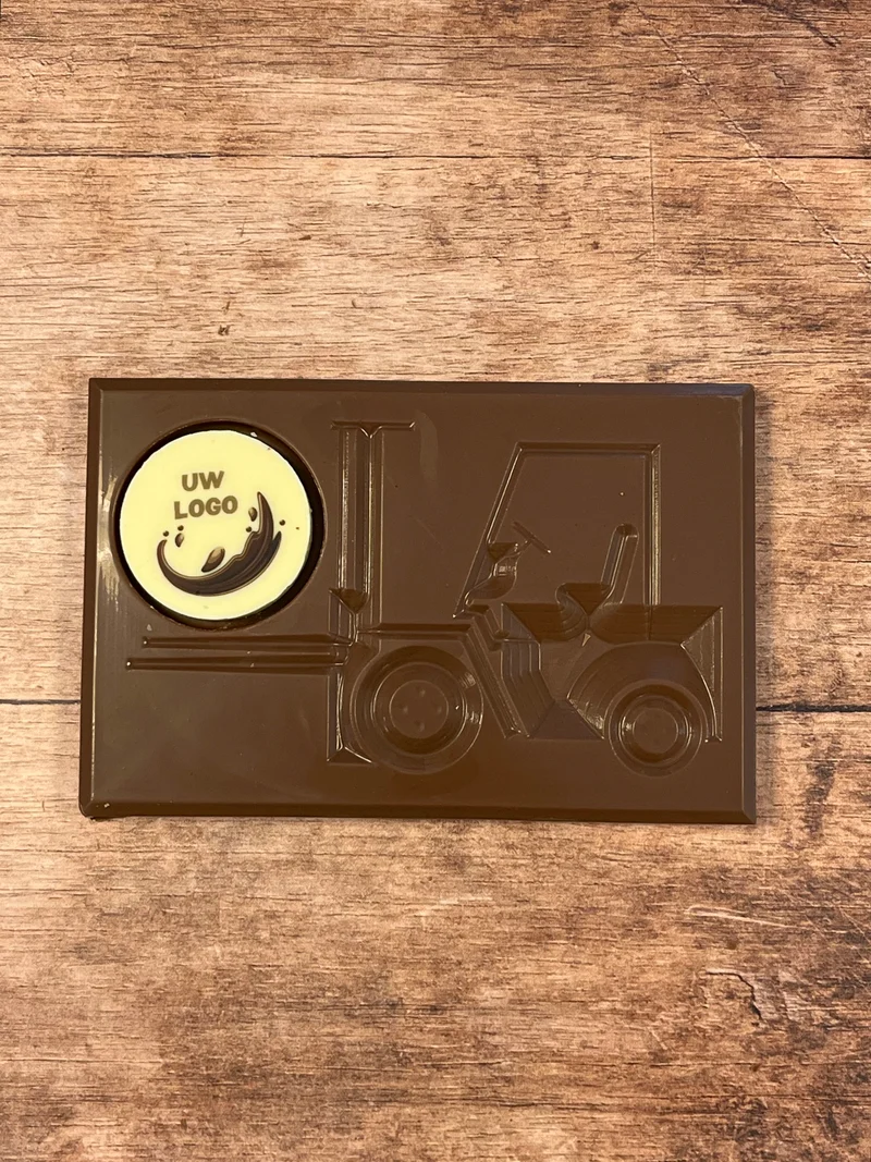 Heftruck chocolade
