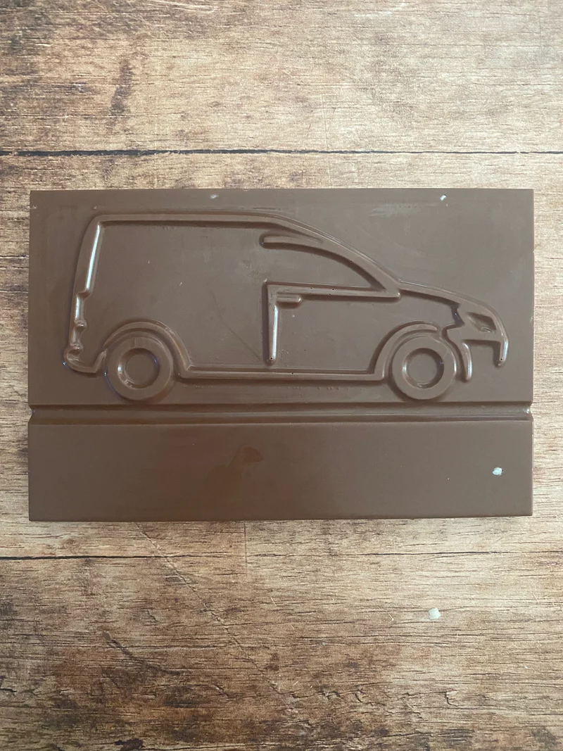 Caddy / Transport chocolade