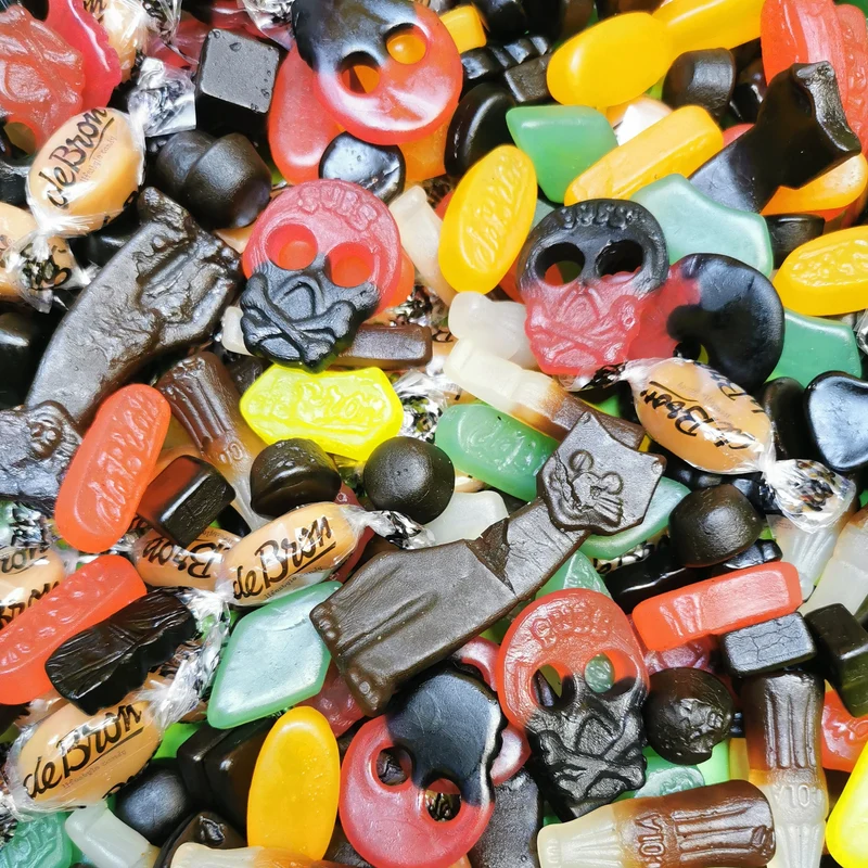 Suikervrije en Gelatine Vrije Snoep Mix