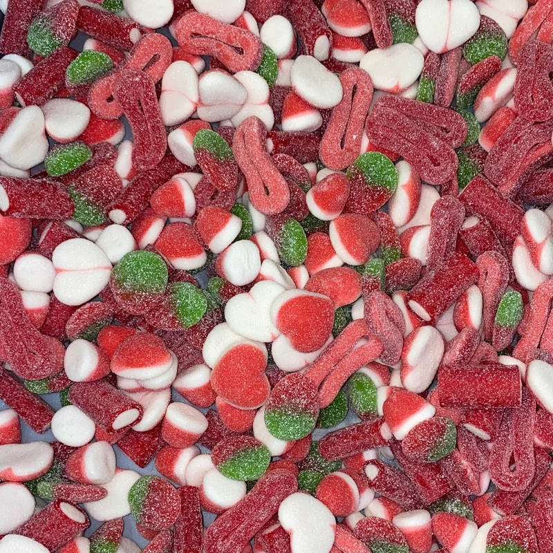 Gesuikerde Aardbeien Snoepmix