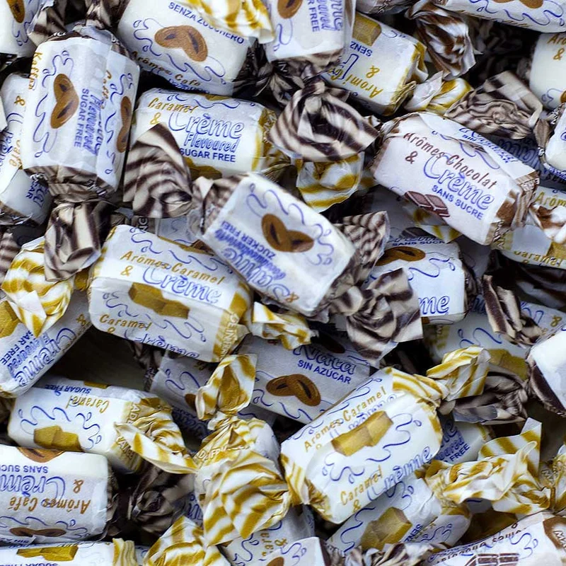 Suikervrije Chocolade, Mokka en Caramel Toffees
