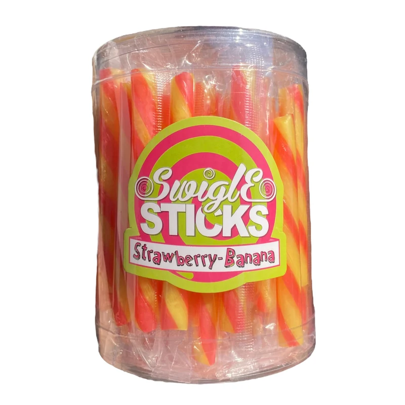 Aardbei & banaan sticks