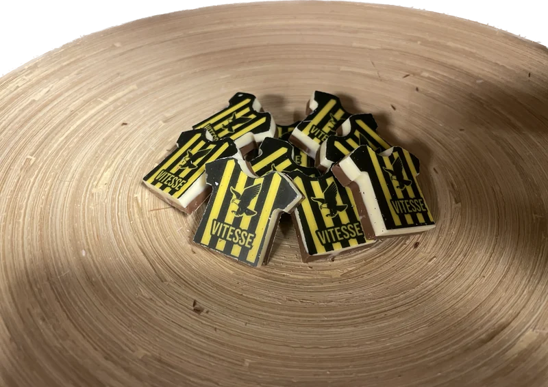 Chocolade voetbalshirt - Vitesse 30st.