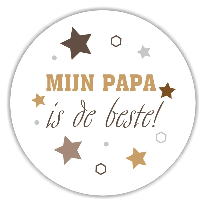 Schildje chocolade: Vaderdag