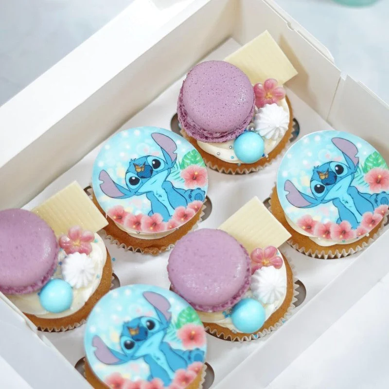 Stitch Cupcakes