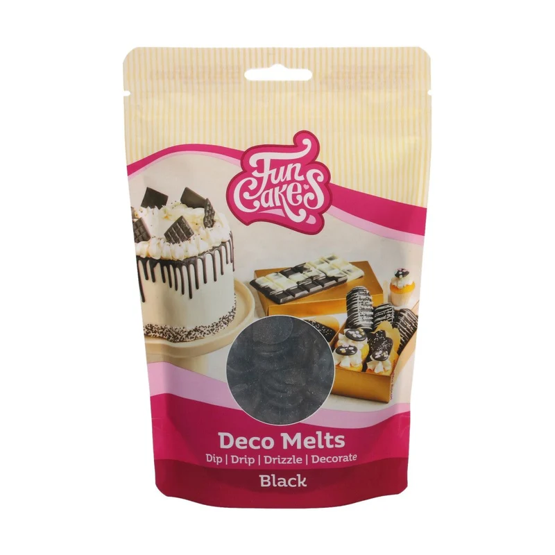 FunCakes Deco Melts Black 250g