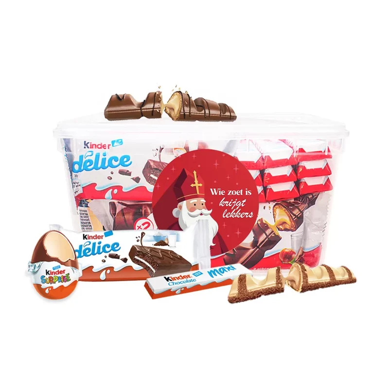 Kinder chocolade partymix van Sinterklaas - 850g