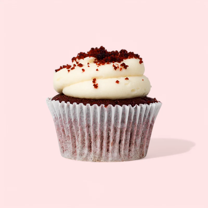 Cupcake Red-V White Choc
