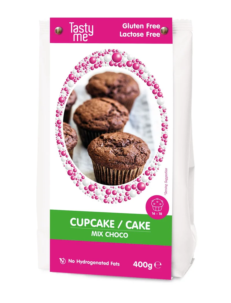 Choco cupcake/cake mix 400g Glutenvrij/Lactosevrij