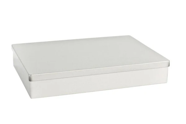 A5 STYLE A5 Maxi blikdoos diep – ruime metalen verpakking voor documenten en giftsets