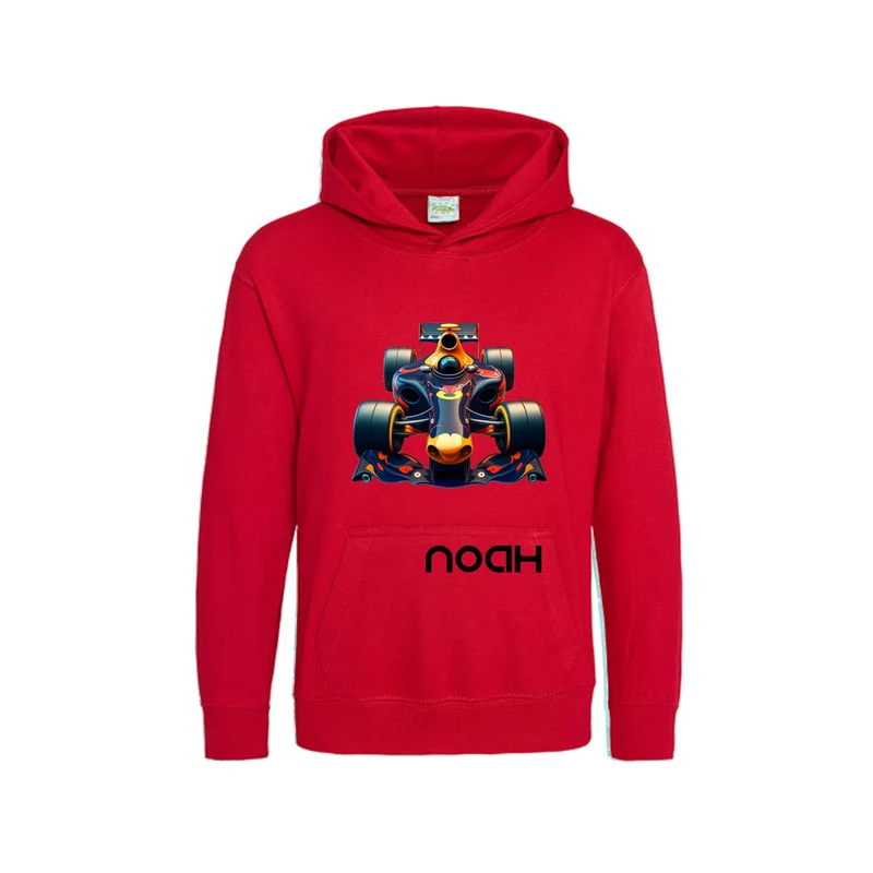 Formule 1 hoodie met naam