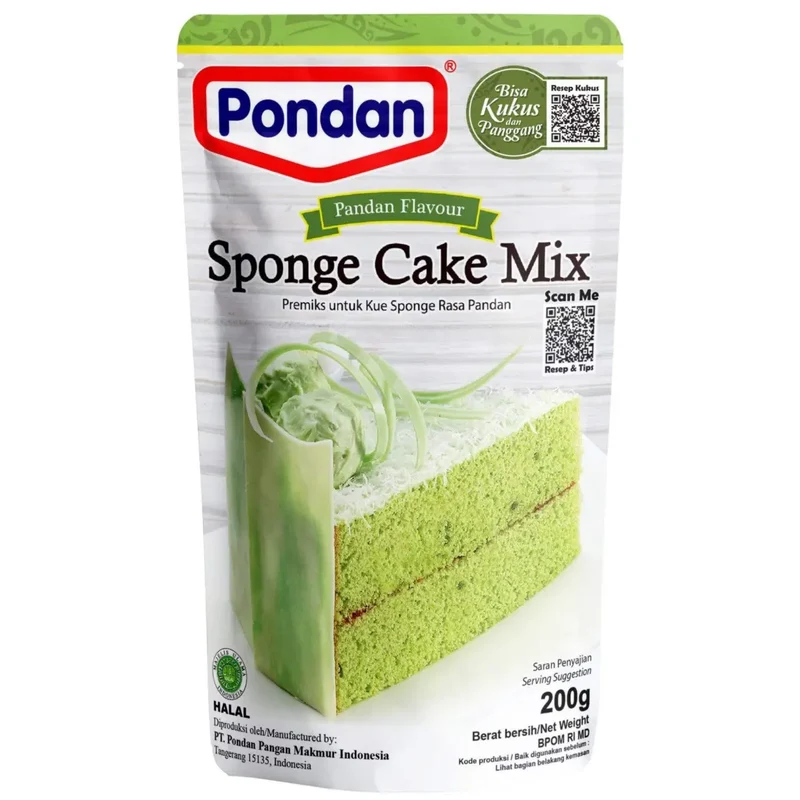 Pondan Biscuit-mix Pandan 200g