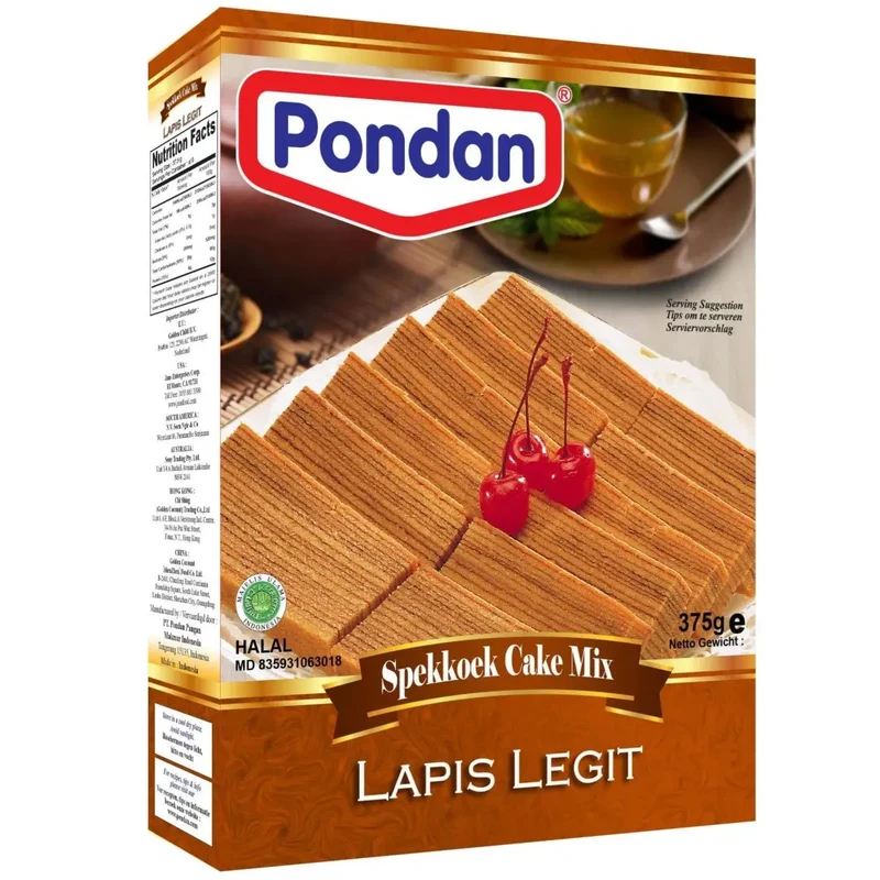 Pondan Cakemix Spekkoek Lapis Legit 375g