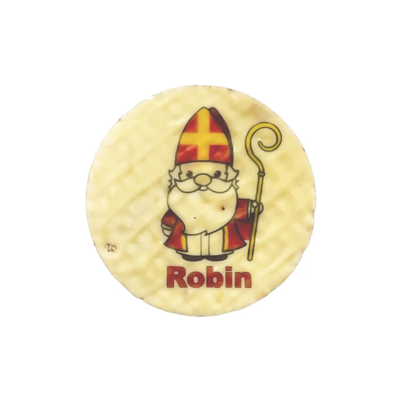 Rijstwafel Sinterklaas met naam