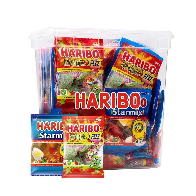 Haribo Mini Mix - Starmix & Pasta Frutta F!ZZ - ca. 80 stuks - 1720g