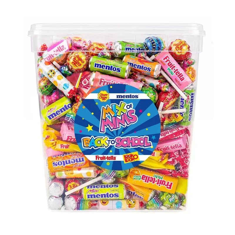Ultimate Mini's Mix XL - Fruit-tella, Mentos, Chupa Chups & Look-O-Look - 1640g