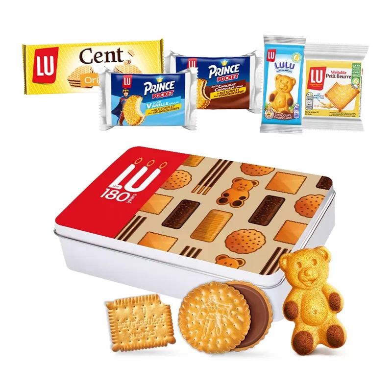 LU koekjesmix 180 jaar jubileum collection box - 180g