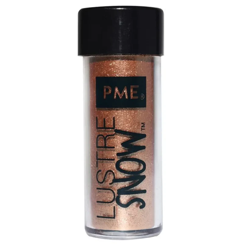 PME Eetbare Glanspoeder Sneeuw Rosé Goud 10g