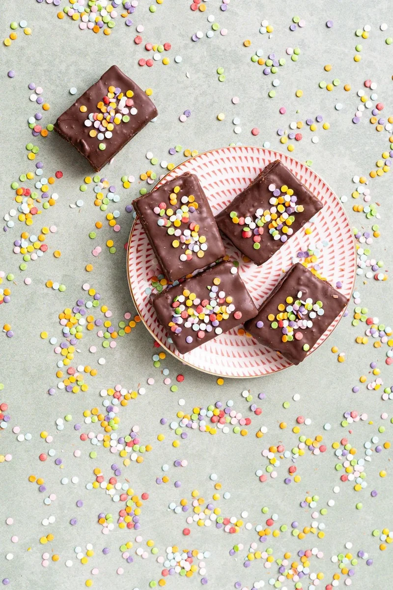 Verjaardags brownie box