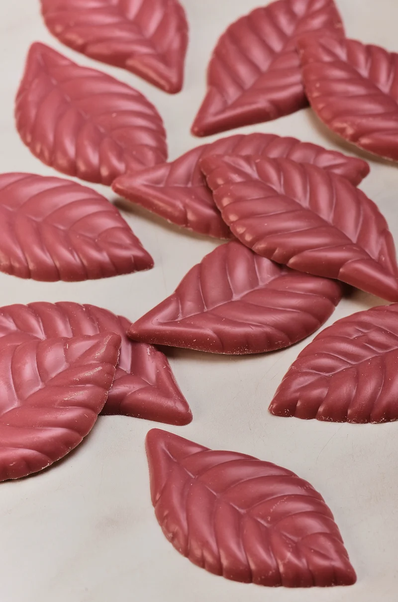 Herfstblaadjes Ruby chocolade