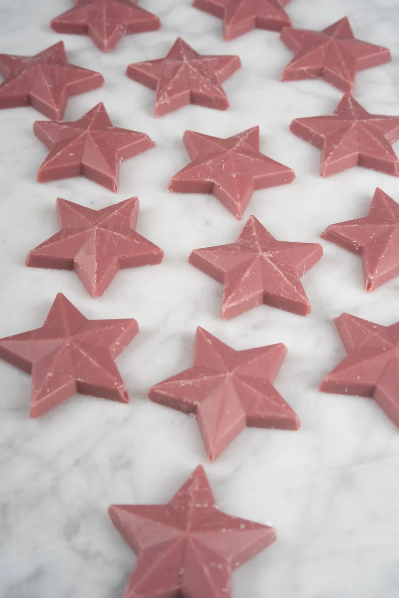 Sterretjes Ruby chocolade 150 g