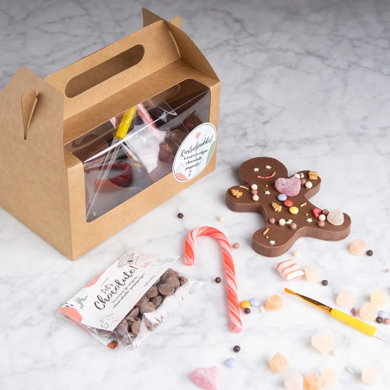 Chocolate knutselpakket Kerst