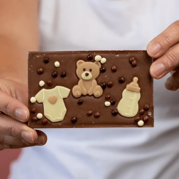 Kraamcadeau | Geboorte chocoladereep
