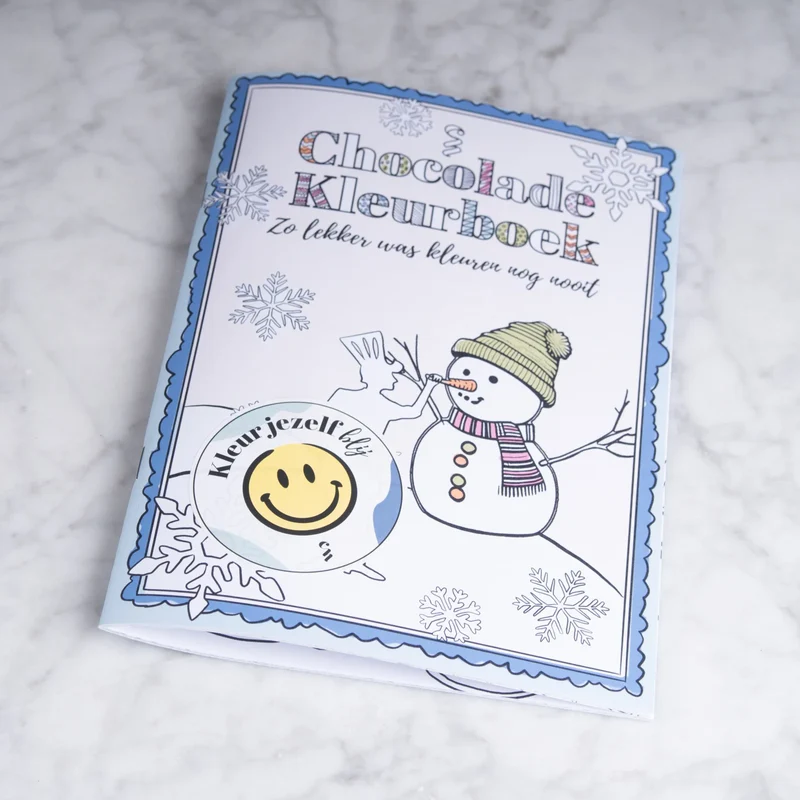 Chocolate Nation kleurboek - winter editie