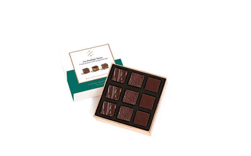 Mini Malline 9 Pralinés Noirs 53 g